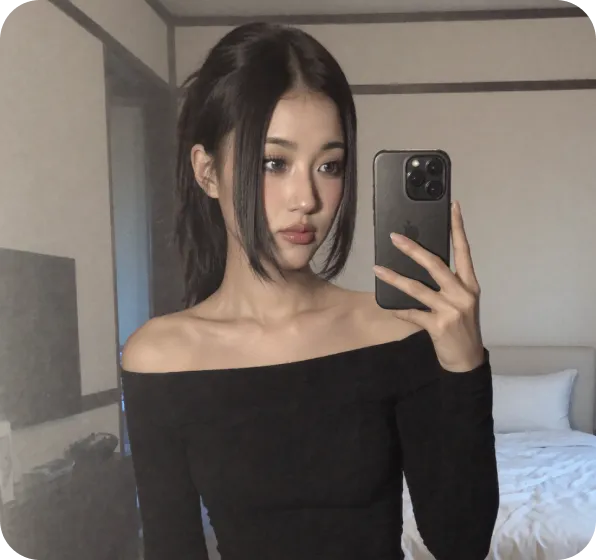 이채린 셀카 2